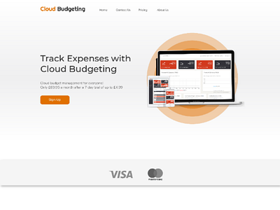 Budget Tracking Software Website budget design expenses software visa website