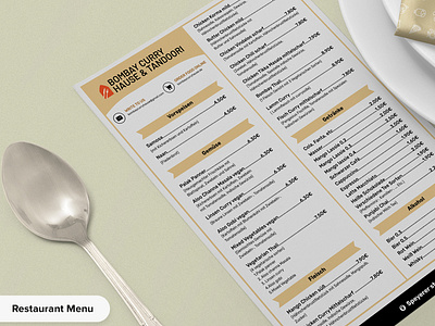 Restaurant Menu Design