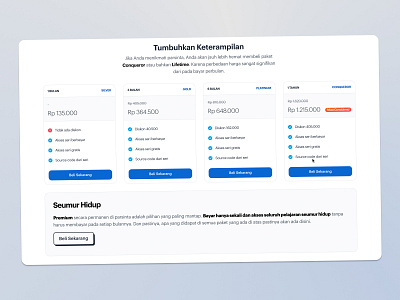 Parsinta Plan Page Design E2