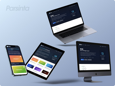 Mockup design irsyadadl mockup parsinta ui ux web design