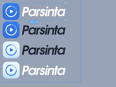 . branding design graphic design illustration logo parsinta ui ux vector web design
