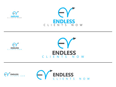 ENDLESS icon logo logo design unique logo