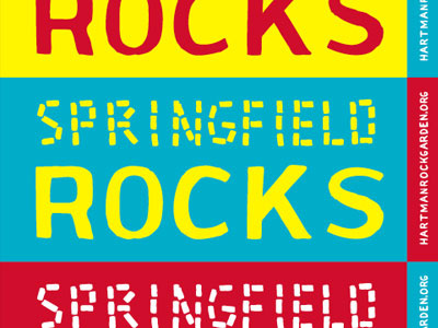 SPRINGFIELD ROCKS design typography