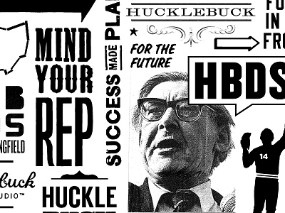 Hucklebuck all over box print