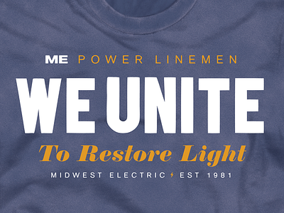 Power Lineman tee