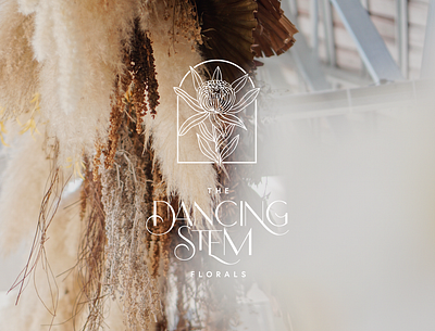 The Dancing Stem Logo branding design logo
