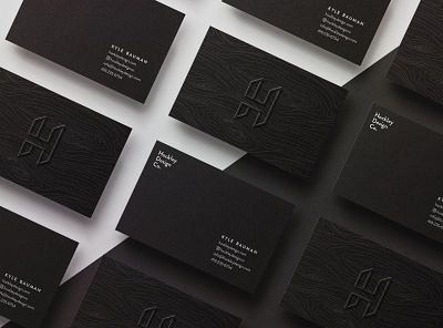 Hockley Design Co. Business Cards branding businesscard design