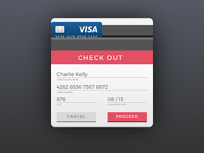 DailyUI002 - Credit Card Checkout