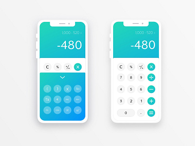 Daily UI Challenge Calculator calculator challenge dailyui ui ux