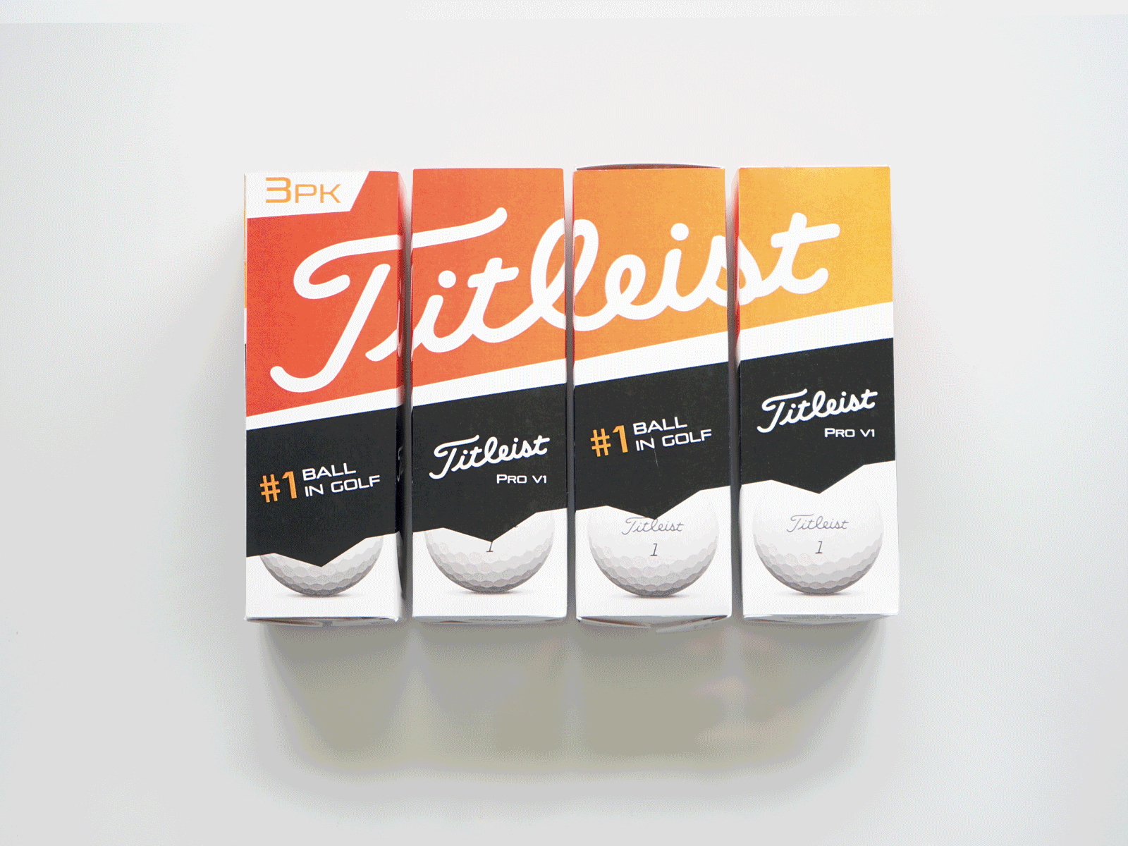 Titleist Packaging golf golf ball golfer packaging