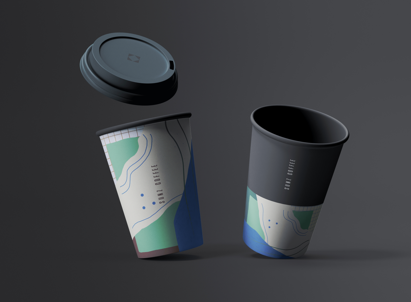 Coffee Cup Design by Ays Atik on Dribbble