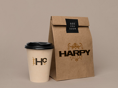 Harpy Coffee Packaging