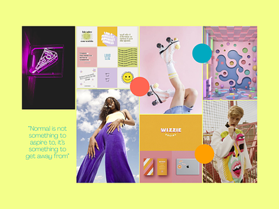 Goodreads redesign bold branding colourful colours daring design goodreads lime millenial mood board redesign yellow