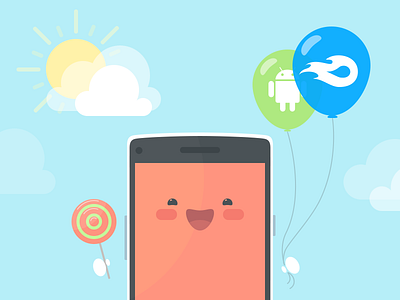 MediaFire launches new native Android app! android app cute illustration mediafire ui update