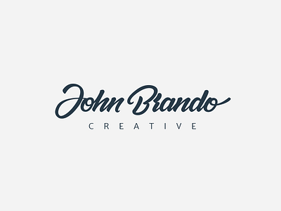 John Brando Creative branding custom handtype lettering logo