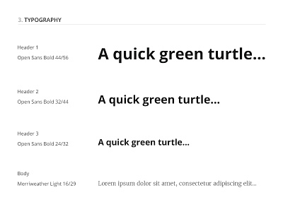 Style Guide guide style style guide typography ui ui kit ux website