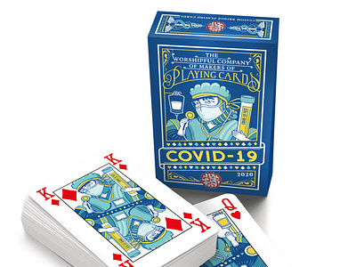 COVID-19 Playing cards from Squiddle Ink