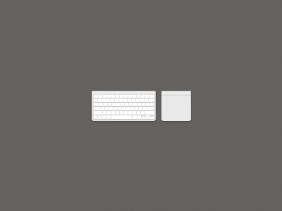 Apple Wireless Keyboard and Magic Trackpad Icons icon keyboard pixel trackpad