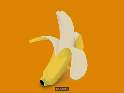 banana design digital illustration vector