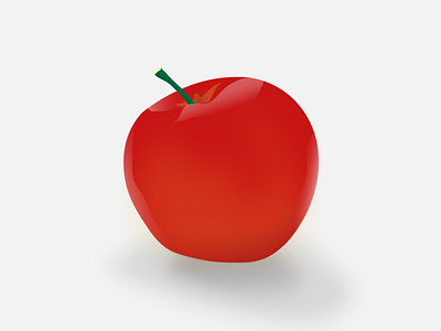 Apple design digital illustration vector