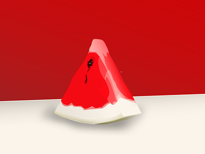 watermelon design digital illustration vector
