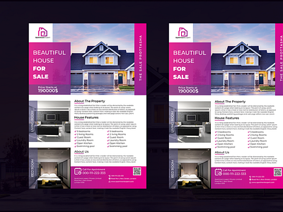 Real Estate Flyer Designs Themes Templates And Downloadable Graphic Elements On Dribbble