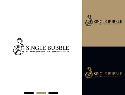 Cleaning service logo design for single bubble clean cleaning cleaning service cleaning service logo conceptual logo creative logo logo logo design minimal logo minimalist logo s s logo s logo design sb logo service logo service logo design