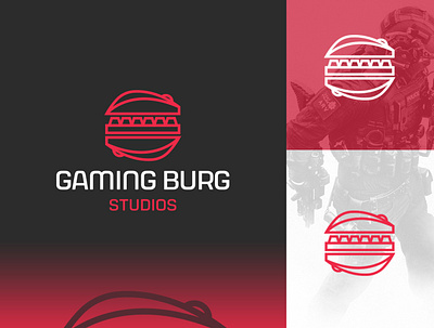 Gaming burger logo design. branding burger gaming burger logo e sport esport food logo game game burger game logo gamer gaming gaming burger gaming burger logo gaming logo logo minimal logo minimalist logo modern logo sports logo videogames