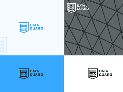 Data Security logo design for a brand called Data Guard.