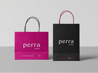 Perra Ravini Bags brand branding clothing corporateidentity graphicdesign luxurious marketing perra ravini sales