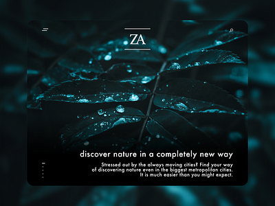 Discover Nature concept enjoy graphicdesign metropolitan cities modern modern cites nature uidesign userexperience userxperience ux uxdesignui webdesign