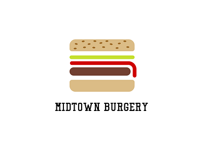 Midtown Surgery Logo brand branding burger design graphicdesign icon illustration logo logodesign userxperience ux uxdesign