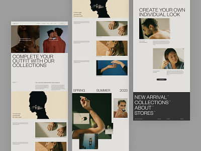 ADORNED - Jewellery Brand (Design Concept) design graphic design minimal typography ui web design website
