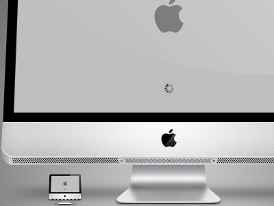 iMac 27" aluninuin imac photo realistic unibody