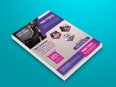 Fitness Gym Flyer Design