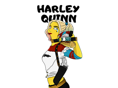 Harley Quinn Yellow Character