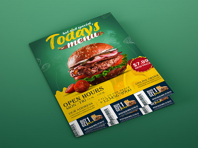 Food Flyer Design flyer flyer design food flyer design food post design poster restaurant restaurant flyer