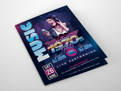 Party Flyer Design flyer design flyer template music flyer party flyer party flyer design party poster