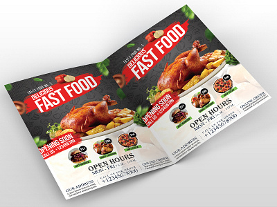 Restaurant Flyer Design branding corporate flyer creative design design food flyer photoshop restaurant flyer design