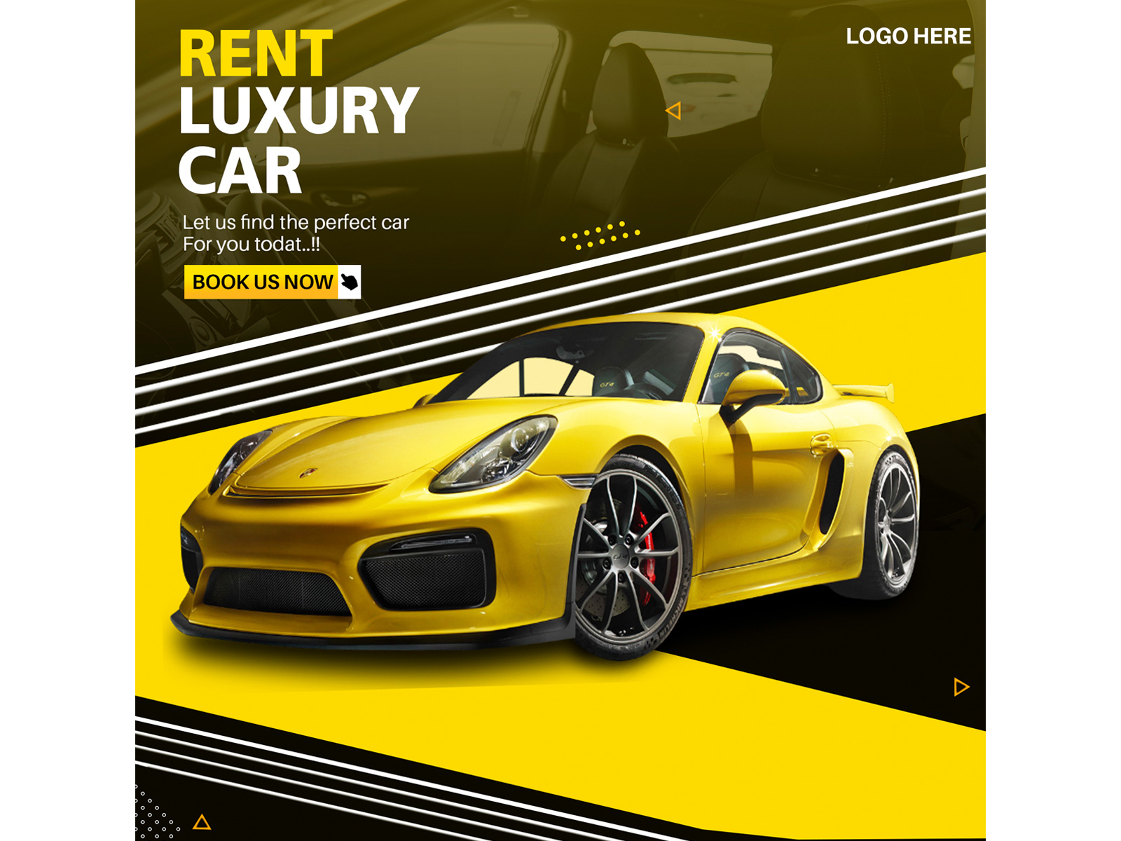Rent Luxury Car Social Media Post Design by Golam Rasul on Dribbble