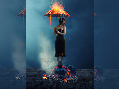 Fire Girl - Photo Manipulation