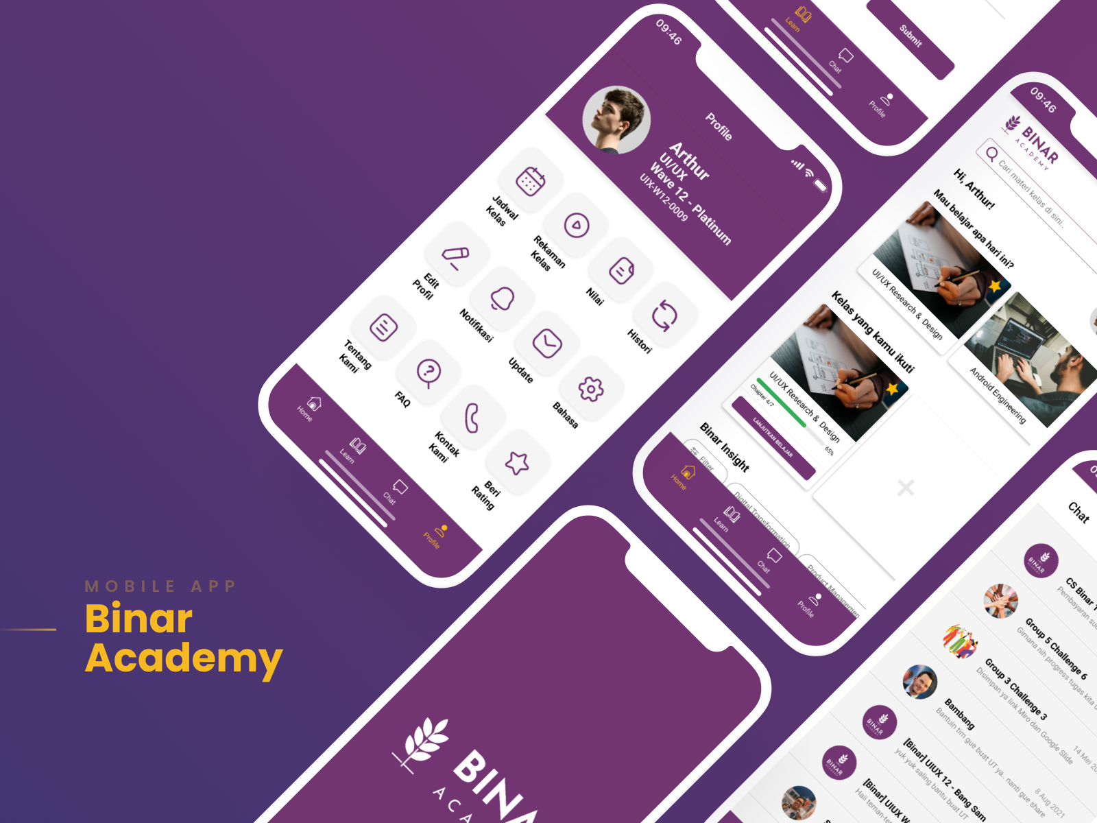 Binar Academy Mobile Application - Revamping UIUX Design by Adila H. on  Dribbble