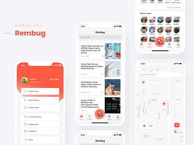 Rembug Application - UIUX Design