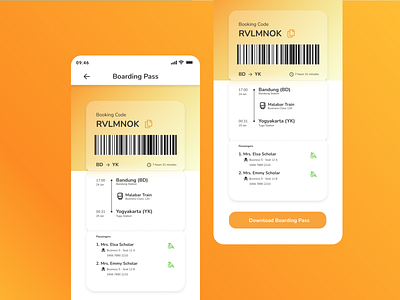 Daily UI 024 - Boarding Pass 024 100 daily ui challenge airline boarding boardingpass booking daily ui dailyui024 design pass ticket train ui user experience user interface ux