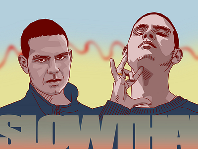 Slowthai hiphop illustration music slowthai