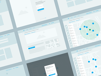 Wireframes for real estate search service web wireframe wireframes