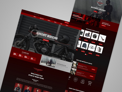 Bikers & Around - Motorcycle Club Elementor Template Kit by Hendrik ...