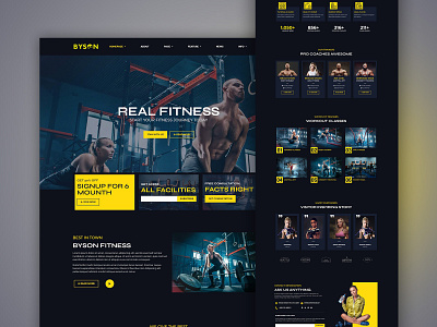 Byson - Fitness & Gym Elementor Template Kit