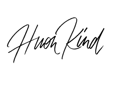 Huon Kind hand lettering lettering logo process script sketch type typography