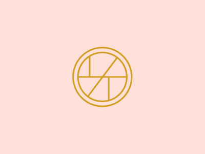 LT monogram concept circle geometric line logo monogram simple